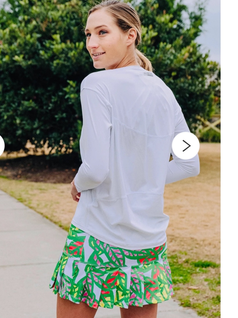 40 Lime Tennis Pickleball Printed Skorts Skirts Bundle of 3 Sz Small Activewear - Picture 3 of 16